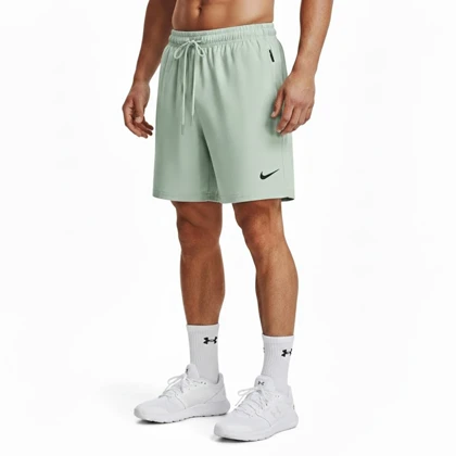 شلوارک ورزشی مردانه نایک مدل 4k0953 سبز آدامسی