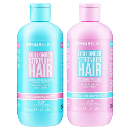 ست شامپو و نرم کننده هیربرست اصل HAIRBUST Hair Growth حجم 350 میل