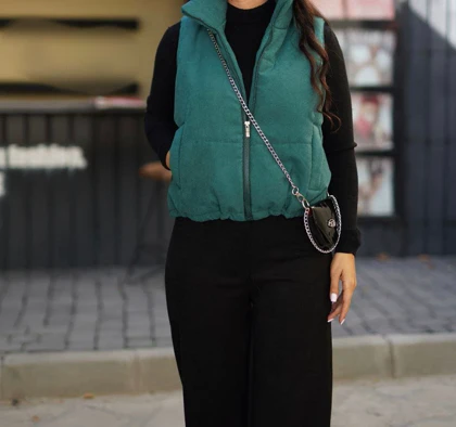 پافر زنانه پایین گت دار