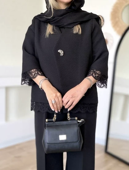 مانتو زنانه مدل سلین(ارسال فوری)