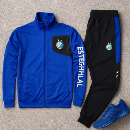 ست سویشرت شلوار استقلال مدل Blue Army