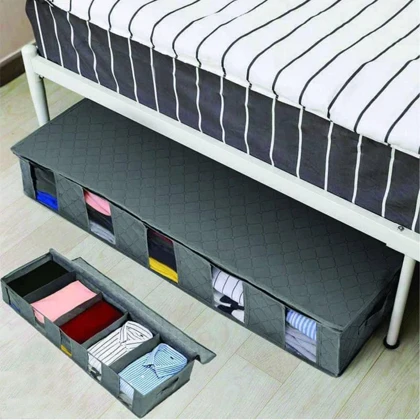 باکس نظم دهنده مای هوم مدل زیر تختی بسته 2 عددی