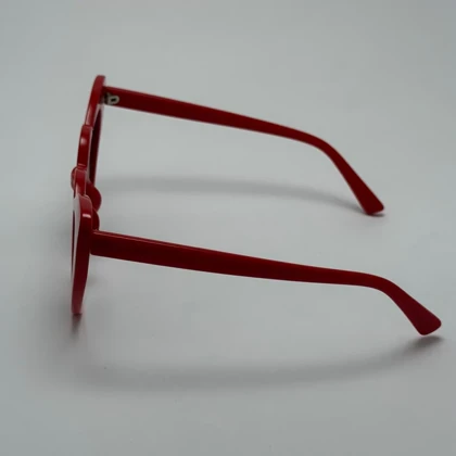 عینک آفتابی قلبی قرمز برند دیور DIOR