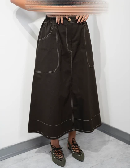 دامن کتان نگار