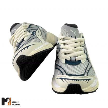 کفش ورزشی زنانه مرفیک کرم سورمه ای