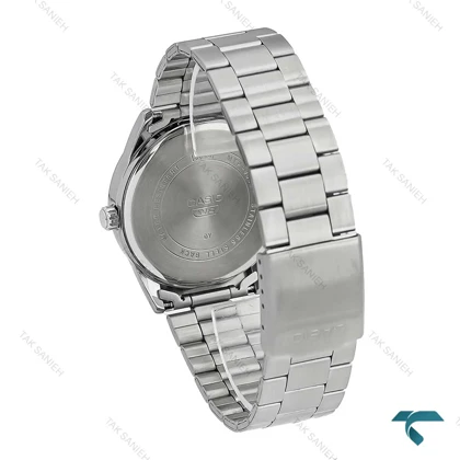 ساعت کاسیو مردانه MTP-VD03d-7a اورجینال نقره ای صفحه سفید Casio-7416-G