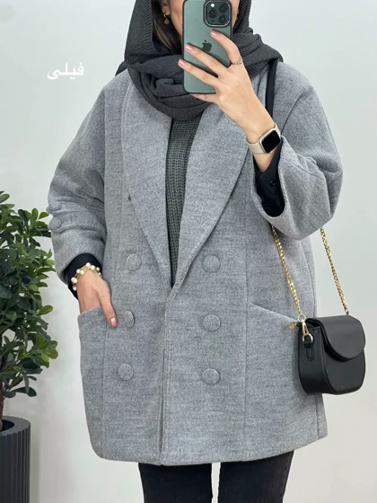 پالتو فوتر آستردار سونیا(ایراد دار)