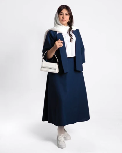 ست سه تیکه تاپ و کت دامن زنانه مدل آلیس کد 3015 (ضمانت اصالت)