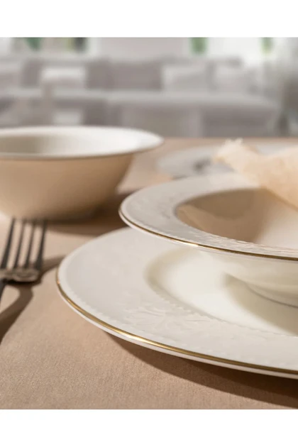 سرویس غذاخوری 6 نفره Madame Coco مدل Relief Bone China