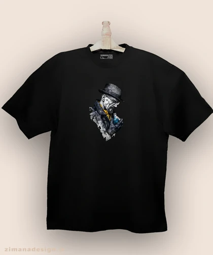 تیشرت لش مردانه و زنانه طرح بریکینگ بد شخصیت والتر وایت کد 885