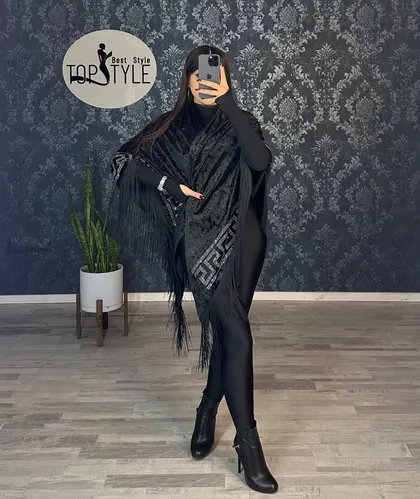 شنل مخمل کد : 7731