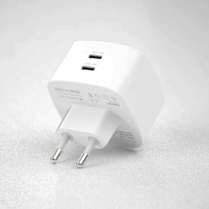 شارژر دیواری 65 وات هادرون Hadron مدل C1016 با دو پورت تایپ سی