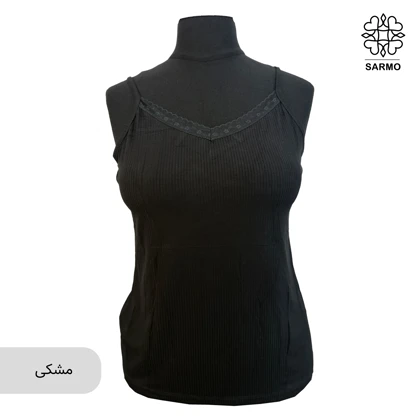 تاپ بندی ضربدری طرح گل‌دار