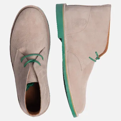 سافاری خاکی سبز جیر دور سبز - Safari Veldskoen C Design Dirty Sand time/Green S Green Line