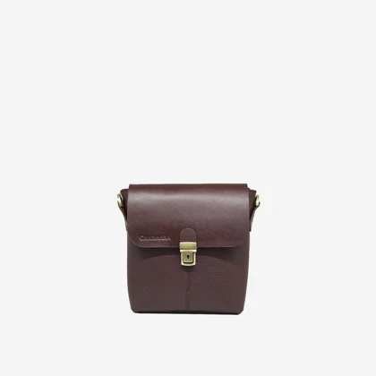کیف دوشی چرم مردانه مدل d065 -- gb