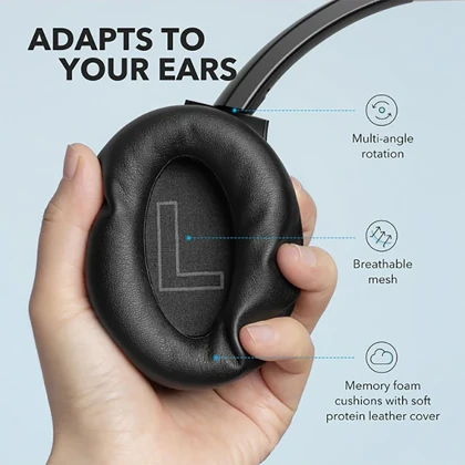 هدفون بلوتوثی ساندکور انکر Anker مدل Life Q20 تاشو