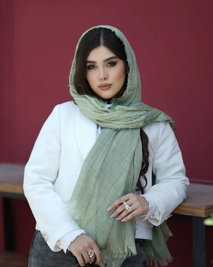 شال ساده فلورا