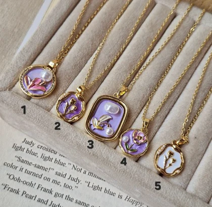 گردنبند میناکاری