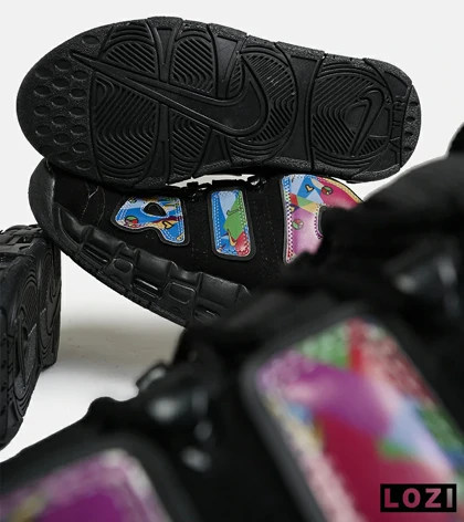 کفش کتانی مردانه و زنانه مشکی NIKE Air More Uptempo '96