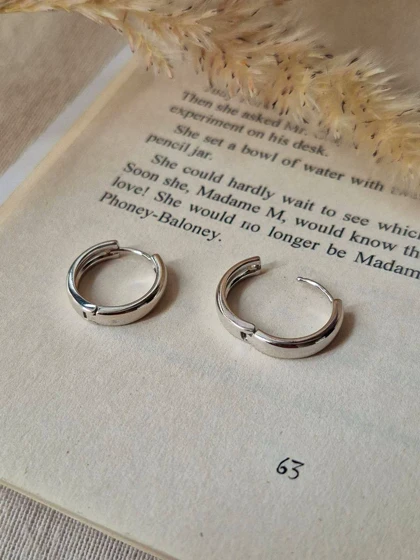 گوشواره حلقه ساده ژوپینگ M45