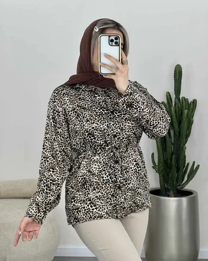 شومیز پلنگی(41)کد3480