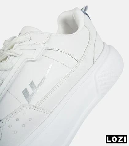 کفش کتانی مردانه سفید آبی FASHION مدل 7871