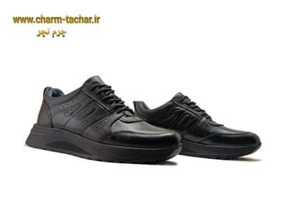 کفش اسپرت مردانه طبی چرم طبیعی si184