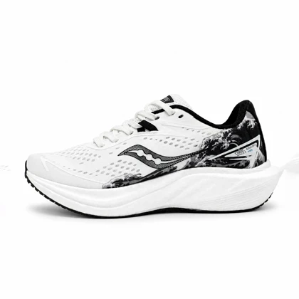 کفش و کتانی مردانه مدل ساکونی SAUCONY رنگ سفید مشکی کد 30096