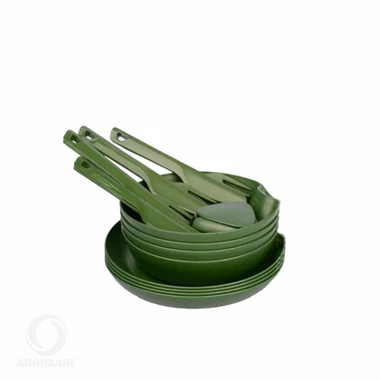 ست ظروف LIFECAMP مدل 21 تکه 4 نفره