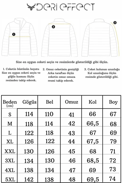 کت و کاپشن مردانه deri-effect