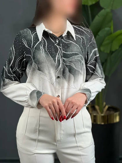 شومیز مزونی فریال کد 1478