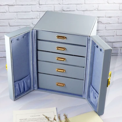 جعبه جواهرات مدل کشو دار طبقاتی کد G_Lnd_104