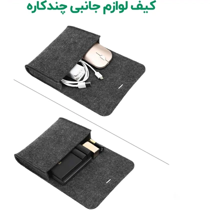 کاور تبلت مدل Rimo مناسب تبلت 10.5 اینچی با کیف جانبی