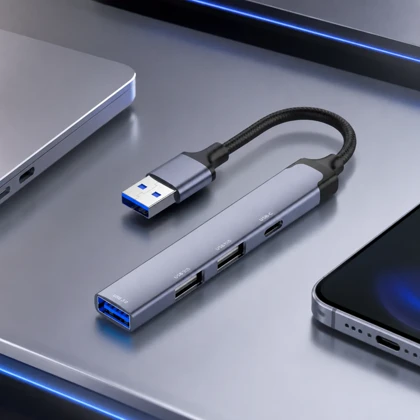 هاب USB الدینیو LDNIO مدل DS-44C چهار پورت