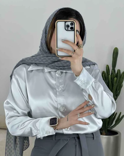 شومیز ساتن (73) کد3179