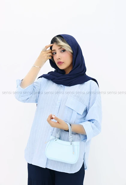 شومیز راه راه پری