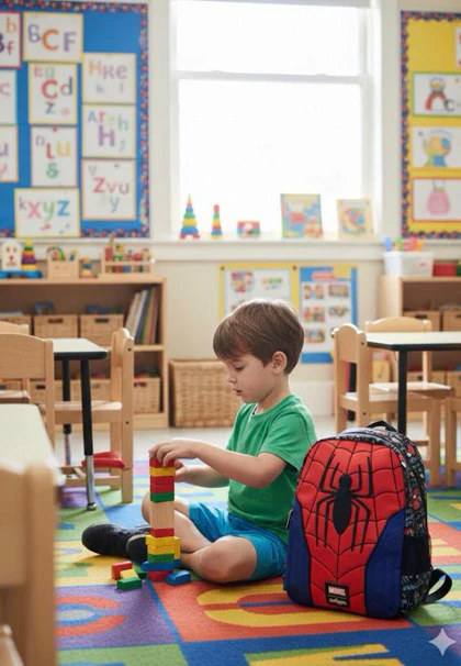 کوله پشتی اسپایدرمن کلاه دار - برند اسمیگل اورجینال وارداتی