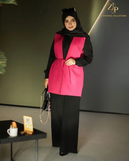 وست زنانه کرپ مجلسی هانیل
