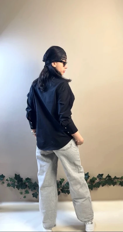 شومیز مشکی برند نکست