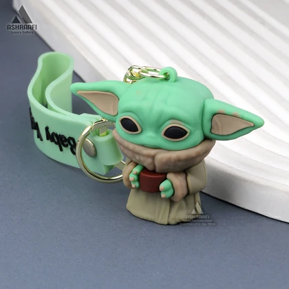 جاکلیدی طرح بیبی یودا Baby Yoda Keychain