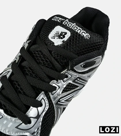 کفش کتانی بزرگ پا مشکی طوسی New Balance 860 V.02 مدل 7528