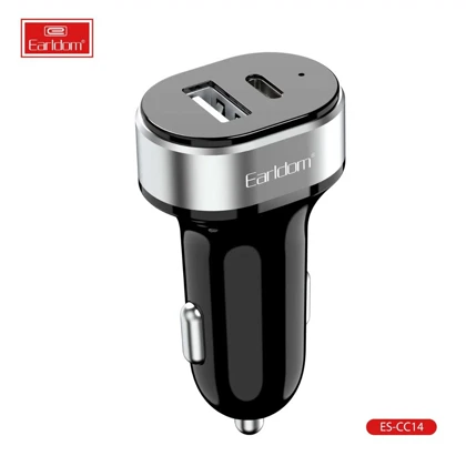 شارژر فندکی فست شارژ ارلدام Earldom مدل ES-CC14 توان 36 وات