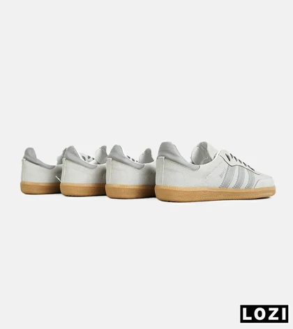 کفش کتانی مردانه زنانه طوسی ADIDAS Samba