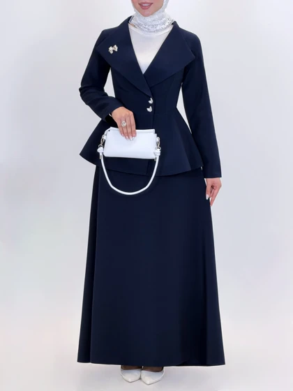 7060-کت و دامن کلاسیک