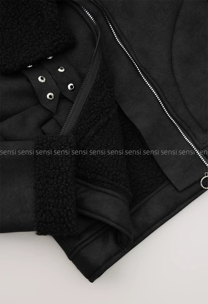 کت سوئیت بوفالو تدی یقه سگک کد1005019