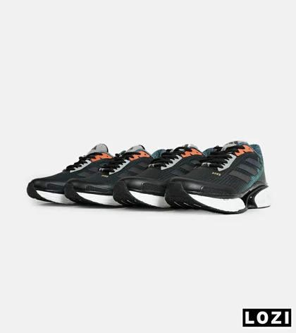 کفش کتانی مردانه و زنانه سبز مشکی Adidas PureBoost v02