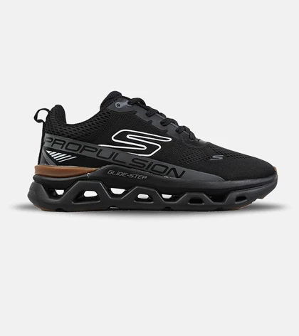 کتانی اسکیچرز Glide-Step مشکی مردانه و زنانه مدل 9368