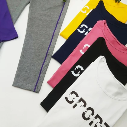 ست تیشرت شلوار زنانه سایز بزرگ SPORT