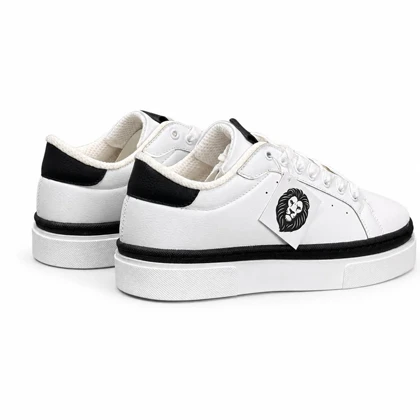 کفش کتانی مردانه مدل ونس پل اندبیر سفیدمشکی Vans Pull Bear