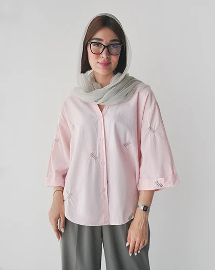 شومیز گلدوزی miu miu2 | هیبا